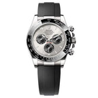 Rolex Cosmograph Daytona – Grey Dial & Black Ceramic Bezel & Rubber Oysterflex Strap