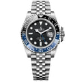 Rolex GMT-Master II “Batgirl” – Black Dial & Blue-Black Bezel Jubilee Bracelet