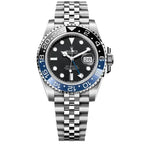 Rolex GMT-Master II “Batgirl” – Black Dial & Blue-Black Bezel Jubilee Bracelet