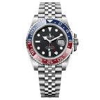 Rolex GMT-Master II “Pepsi” – Black Dial & Red-Blue Ceramic Bezel Jubilee Bracelet
