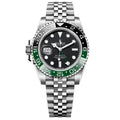 Rolex GMT-Master II “Sprite” – Black Dial & Green-Black Bezel Jubilee Bracelet