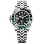 Rolex GMT-Master II “Sprite” – Black Dial & Green-Black Bezel Jubilee Bracelet
