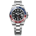 Rolex GMT-Master II “Pepsi” – Black Dial & Red-Blue Bezel Oyster Bracelet
