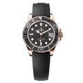 Rolex Yacht-Master II – rose Gold, Black Dial & Rubber Strap