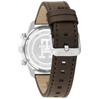 Tommy Hilfiger 1792163 Men’s Chronograph Watch – Blue Dial & Brown Leather Strap
