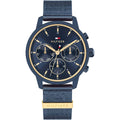 Tommy Hilfiger Women's Multi-Function Watch – Blue Leather Strap – Model 1782809