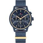 Tommy Hilfiger Women's Multi-Function Watch – Blue Leather Strap – Model 1782809