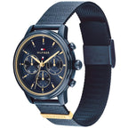 Tommy Hilfiger Women's Multi-Function Watch – Blue Leather Strap – Model 1782809