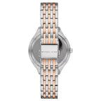 Michael Kors Mindy MK7077 Women’s Mother of Pearl Dial Two-Tone Bracelet Multi-Function Watch