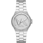 Michael Kors Lennox MK7234 Women’s Silver Crystal Dial Silver Bracelet Multi-Function Watch