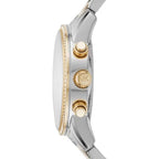Michael Kors Ritz MK6474 Women’s White Dial Two-Tone Bracelet Multi-Function Watch