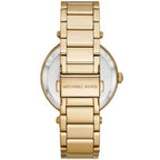 Michael Kors Parker MK7283 Women’s Crystal-Pave Dial Gold-Tone Bracelet Watch