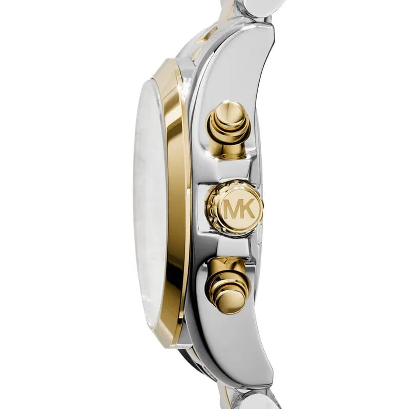 Michael Kors Bradshaw MK5912 Women’s Silver & Gold Stainless Steel Multi-Function Watch