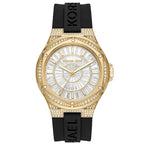 Michael Kors Camille MK7247 Women’s Gold Crystal Silicone Multi-Function Watch