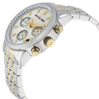Michael Kors Ritz MK5057 Women’s Silver & Gold Stainless Steel Multi-Function Watch