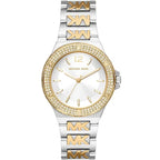 Michael Kors Lennox MK7338 Women’s Silver & Gold Stainless Steel Analog Watch