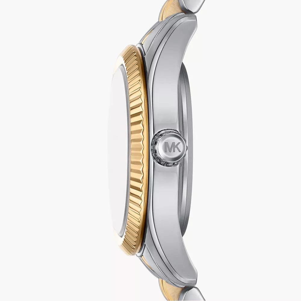 Michael Kors Lexington MK4815 Women’s Two-Tone Silver Dial Multi-Function Watch