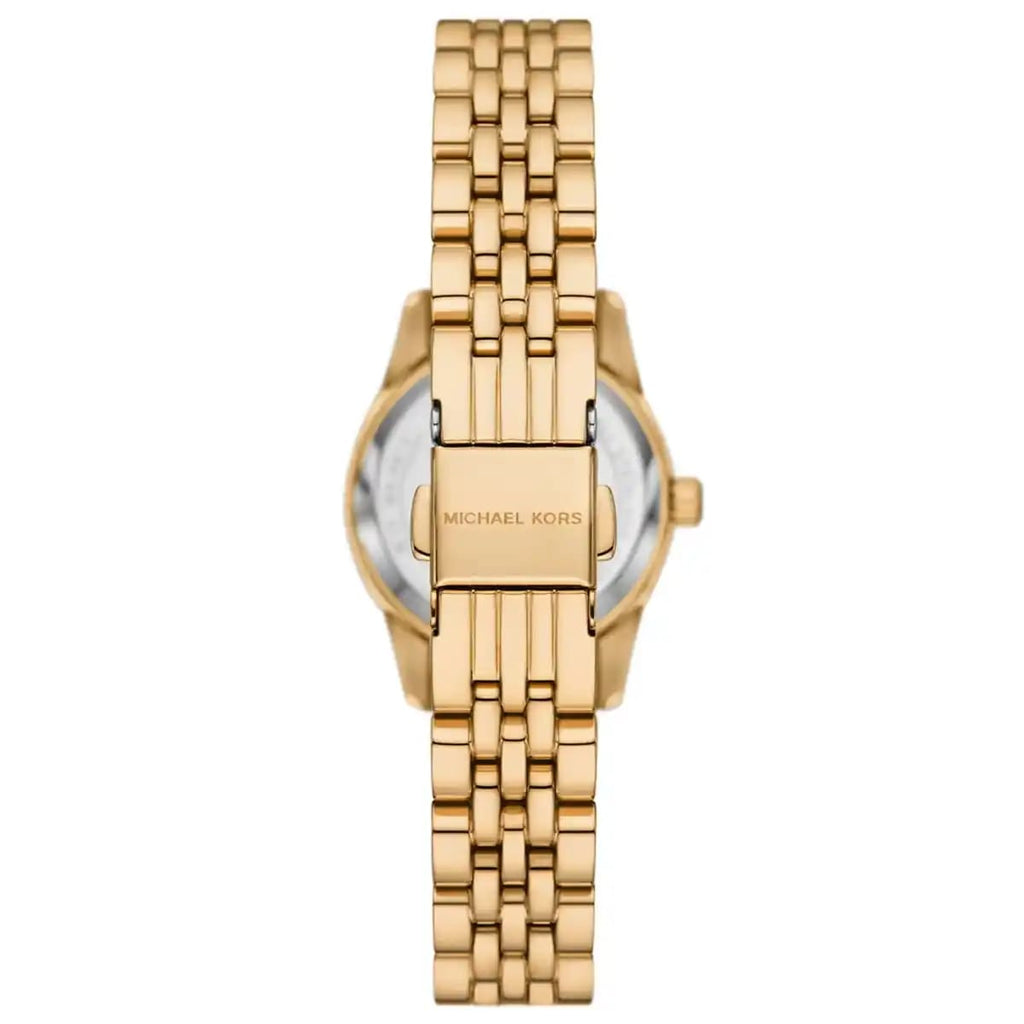 Michael Kors Lexington MK4802 Women’s Gold Blue Speckled Dial Watch