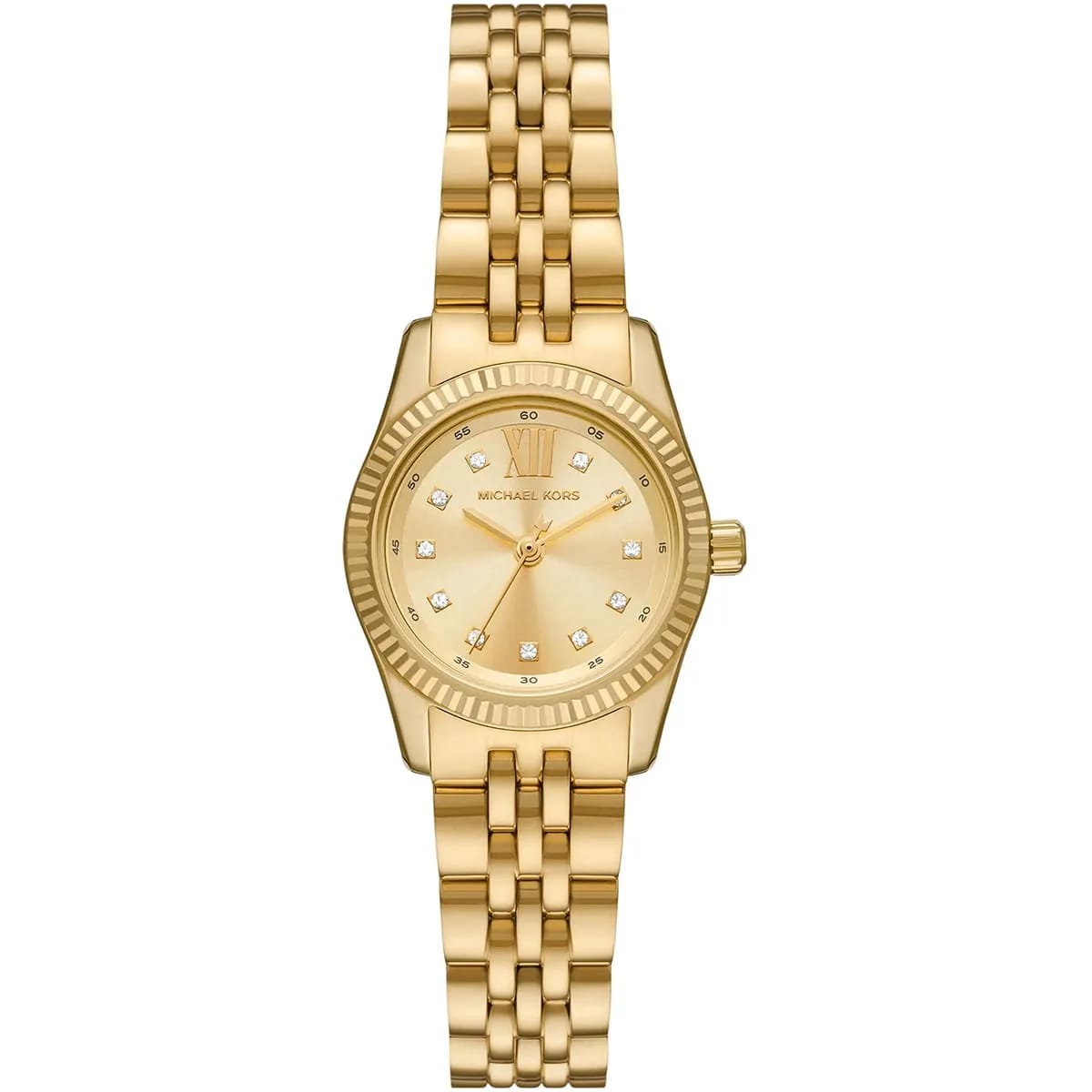 Michael Kors Lexington MK4741 Women’s Gold Dial Stainless Steel Watch