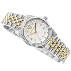 Michael Kors Lexington MK4740 Women’s Silver & Gold Dial Stainless Steel Watch