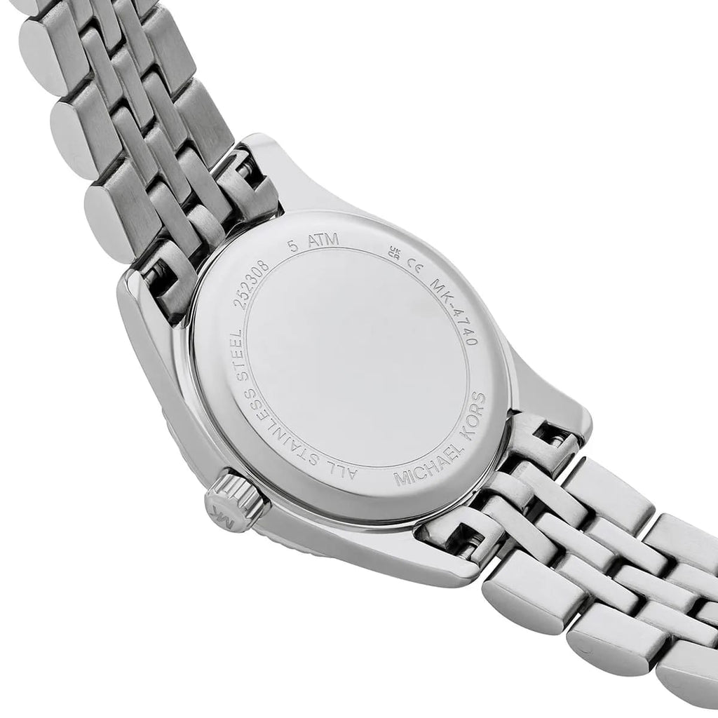 Michael Kors Lexington MK4740 Women’s Silver & Gold Dial Stainless Steel Watch