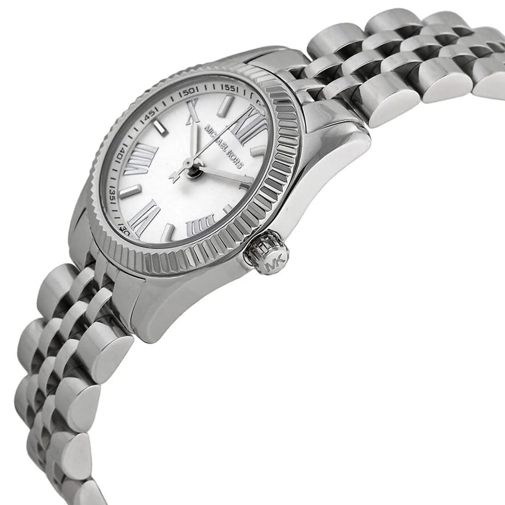 Michael Kors Lexington MK3228 Women’s Silver Stainless Steel Watch