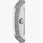 Michael Kors Emery Three MK4829 Women’s Silver Blue Dial Stainless Steel Watch