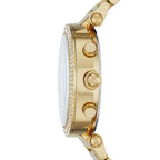 Michael Kors MK6263 Parker Women’s Green Dial Gold Chronograph Watch