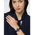 Michael Kors MK5885 Parker Women’s Black Dial Black Chronograph Watch