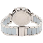Michael Kors MK6138 Parker Women’s Mother of Pearl Dial Silver Chronograph Watch