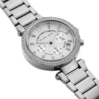Michael Kors MK5353 Parker Women’s Silver Dial Stainless Steel Chronograph Watch