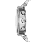 Michael Kors MK6117 Parker Women’s Blue Dial Silver Stainless Steel Chronograph Watch