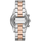 Michael Kors MK6651 Ritz Women’s Silver Dial Two-Tone Stainless Steel Chronograph Watch