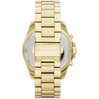 Michael Kors MK5739 Bradshaw Women’s Black Dial Gold Stainless Steel Chronograph Watch