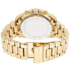 Michael Kors MK5739 Bradshaw Women’s Black Dial Gold Stainless Steel Chronograph Watch
