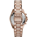Michael Kors MK6066 Bradshaw Women’s Rose Gold Dial Rose Gold Stainless Steel Chronograph Watch