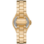 Michael Kors MK7404 Lenox Women’s Black Dial Gold Stainless Steel Watch