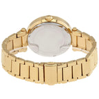 Michael Kors MK5784 Parker Women’s Gold Crystal Bezel MK Logo Dial Stainless Steel Watch