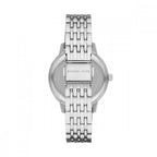 Michael Kors MK7542 Women’s Silver Dial Silver Stainless Steel Crystal Logo Watch