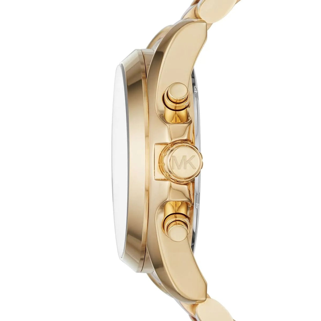 Michael Kors MK6359 Women’s Rose Gold Dial Two-Tone Stainless Steel Chronograph Watch