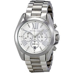 Michael Kors MK5535 Women’s Silver Dial Stainless Steel Bradshaw Watch