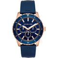 Michael Kors MK7163 Men’s Blue Dial Navy Silicone Strap Chronograph Watch