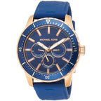 Michael Kors MK7163 Men’s Blue Dial Navy Silicone Strap Chronograph Watch