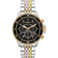 Michael Kors MK8872 Men’s Black Dial Two-Tone Stainless Steel Chronograph Watch