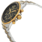 Michael Kors MK8872 Men’s Black Dial Two-Tone Stainless Steel Chronograph Watch