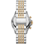 Michael Kors MK8872 Men’s Black Dial Two-Tone Stainless Steel Chronograph Watch