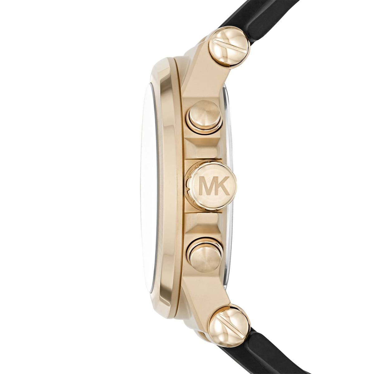 Michael Kors MK8445 Men’s Black Dial Black Rubber Strap Chronograph Watch
