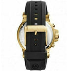 Michael Kors MK8445 Men’s Black Dial Black Rubber Strap Chronograph Watch
