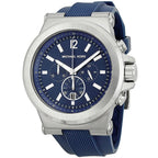 Michael Kors MK8303 Men’s Navy Blue Dial Blue Rubber Strap Chronograph Watch