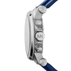 Michael Kors MK8303 Men’s Navy Blue Dial Blue Rubber Strap Chronograph Watch